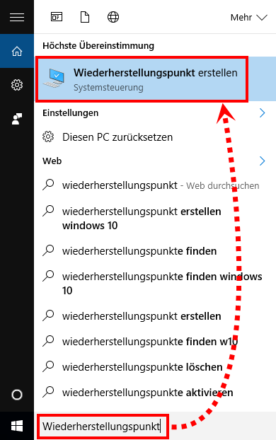 Das Fenster „Windows-Einstellungen“ in Windows 10.
