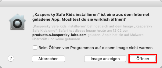 Installation von Kaspersky Safe Kids