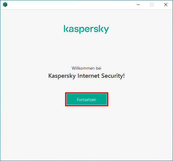 Installation von Kaspersky Internet Security