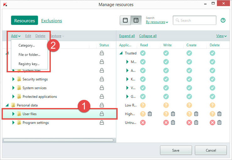 Image: Create a category for resources