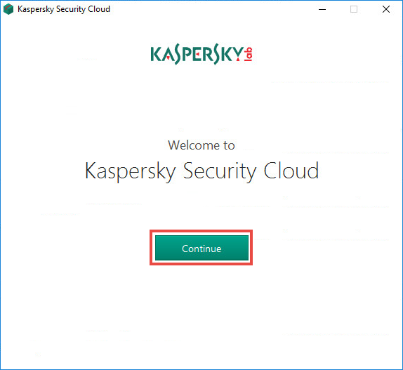 How to install Kaspersky Security Cloud 19
