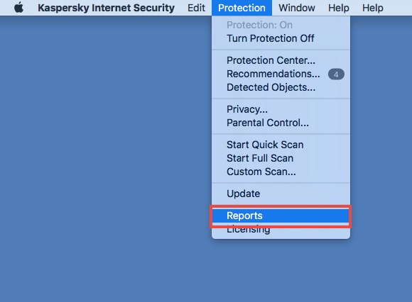 Image: Kaspersky Internet Security 18 for Mac Protection window