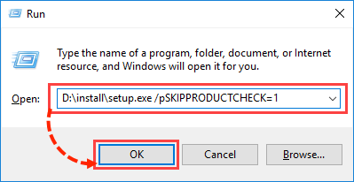 Image: Add the pSKIPPRODUCTCHECK parameter for running Kaspersky Internet Security 2018