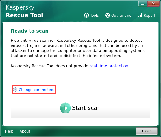 absorberende Smitsom sygdom Ciro How to scan your computer with Kaspersky Rescue Disk 18