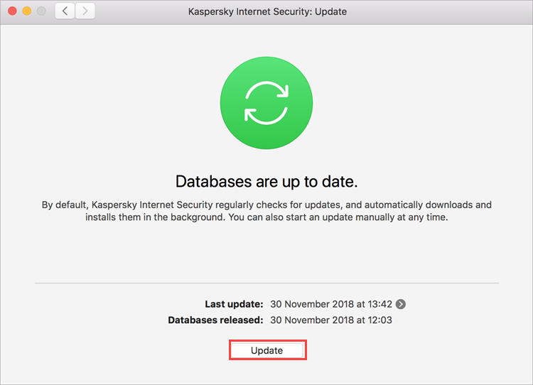 How to uninstall Kaspersky Internet Security 19 for Mac through the application interface