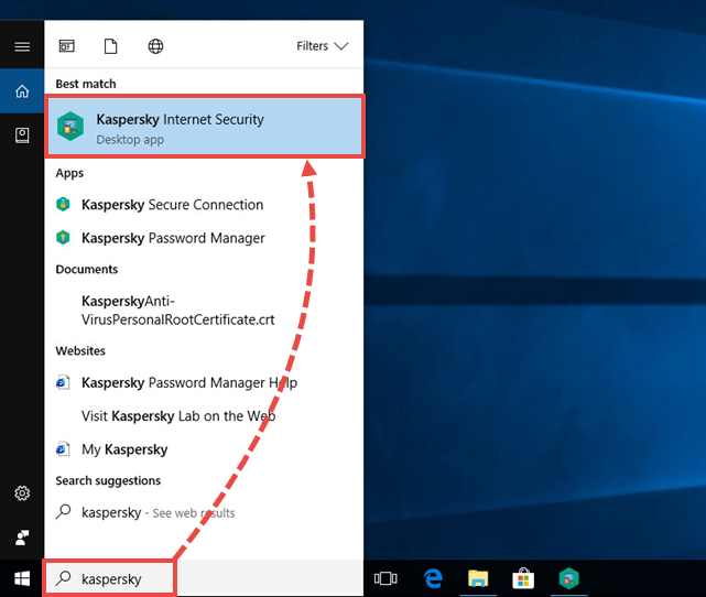 ¿Cómo sé si Kaspersky está instalado?