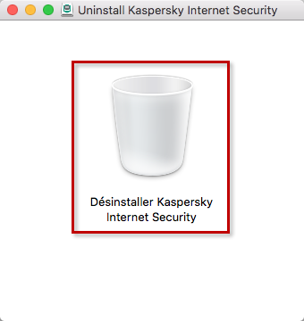 Désinstaller Kaspersky Internet Security 19 for Mac