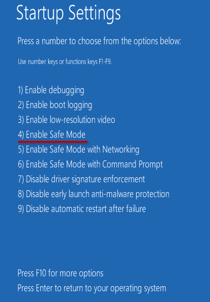 Activer le mode sans échec dans Windows 8 et 8.1