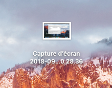 Capture d'écran créée sur macOS