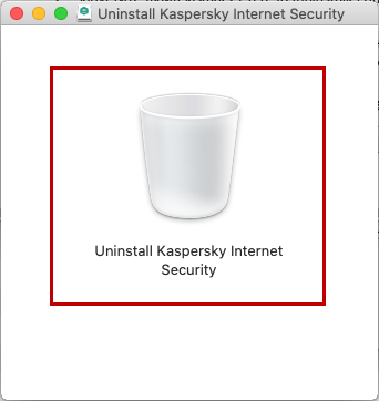 Désinstaller Kaspersky Internet Security for Mac