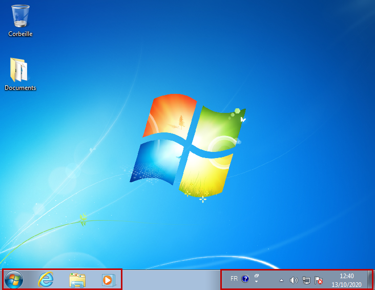 Bureau de Windows 7