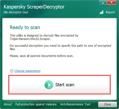Trojan-Ransom.Win32.Scraper（TorLocker）によって暗号化された