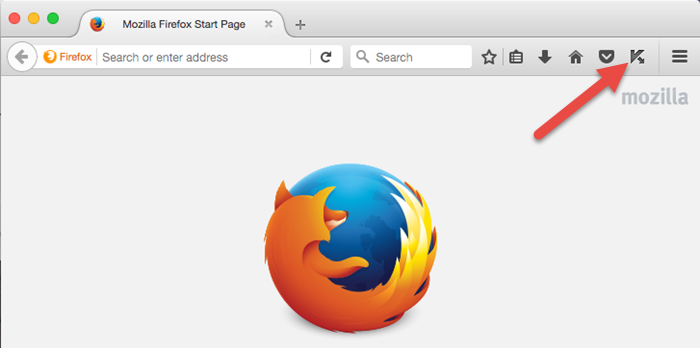 Image: open Onscreen keyboard in Mozilla Firefox