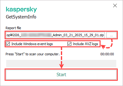 ✩質問ページ✩ Get System Info レポート