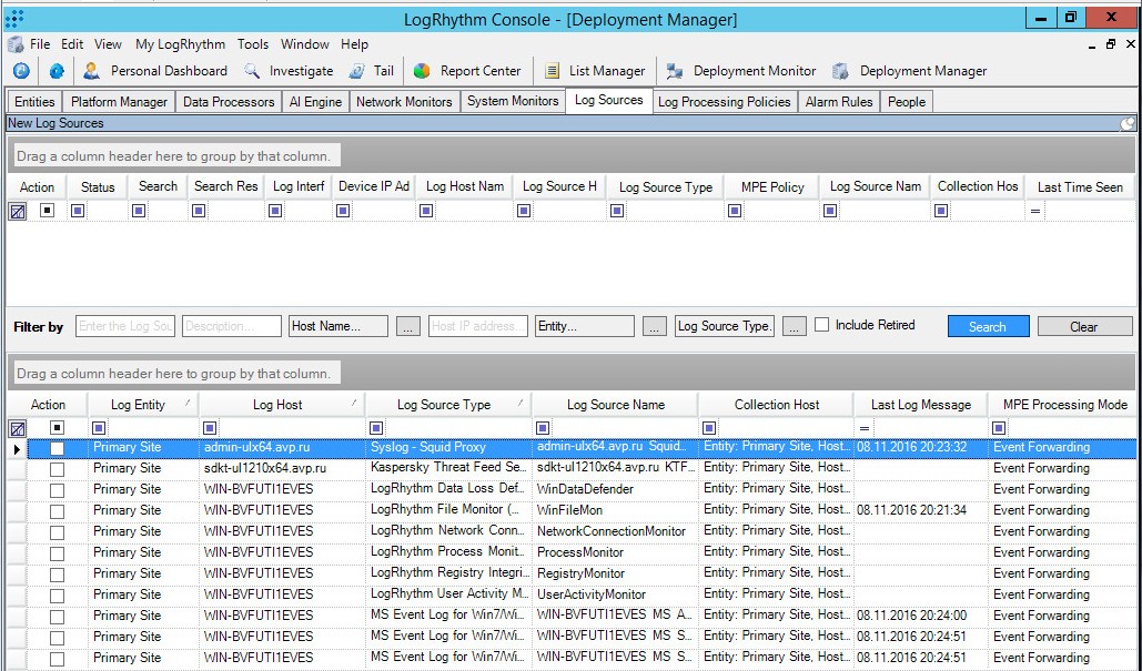 Step 6. Adding a log source to System Monitor Agent