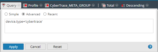 Netwitness Rsa Device Browsing Kaspersky CyberTrace Service events