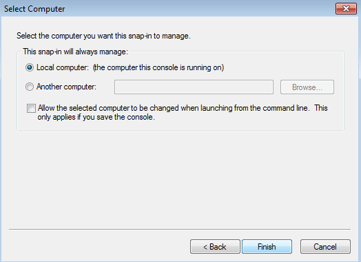 Adding the self-signed certificate as trusted to a browser