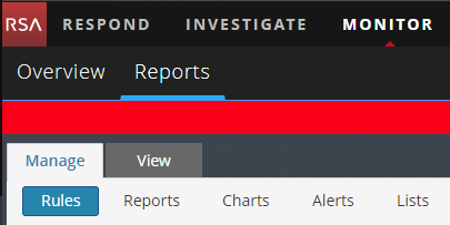 Sample Rsa Netwitness Log Report 受信サービスイベントに関する通知の作成