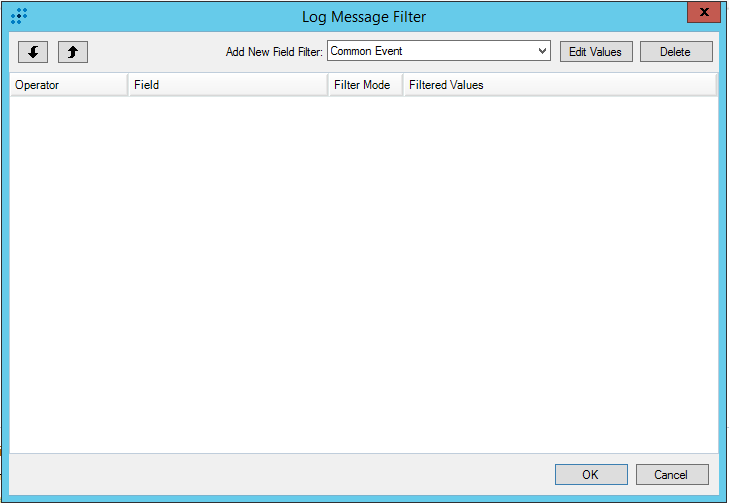Окно Log Message Filter в LogRhythm.
