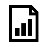 Een pictogram in de vorm van grafieken