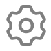 Gear icon of device settings